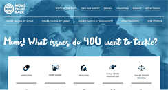 Desktop Screenshot of momsfightback.org
